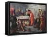 The Presentation of Jesus in the Temple-Jacopo Robusti Tintoretto-Framed Stretched Canvas