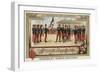 The Presentation of the Flag-null-Framed Giclee Print