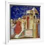 The Presentation of the Virgin at the Temple, circa 1305-Giotto di Bondone-Framed Giclee Print