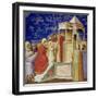 The Presentation of the Virgin at the Temple, circa 1305-Giotto di Bondone-Framed Giclee Print