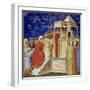 The Presentation of the Virgin at the Temple, circa 1305-Giotto di Bondone-Framed Giclee Print