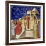 The Presentation of the Virgin at the Temple, circa 1305-Giotto di Bondone-Framed Giclee Print