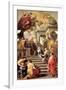 The Presentation of the Virgin at the Temple-Luca Giordano-Framed Giclee Print