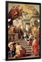 The Presentation of the Virgin at the Temple-Luca Giordano-Framed Giclee Print