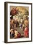 The Presentation of the Virgin at the Temple-Luca Giordano-Framed Giclee Print