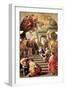 The Presentation of the Virgin at the Temple-Luca Giordano-Framed Giclee Print