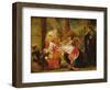 The Presentation of the Virgin in the Temple (Oil on Panel)-Cornelius I Schut-Framed Giclee Print