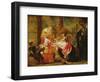 The Presentation of the Virgin in the Temple (Oil on Panel)-Cornelius I Schut-Framed Giclee Print