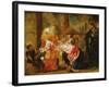 The Presentation of the Virgin in the Temple (Oil on Panel)-Cornelius I Schut-Framed Giclee Print