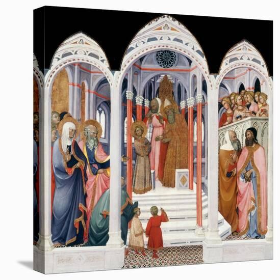 The Presentation of the Virgin-Paolo Di Giovanni Fei-Stretched Canvas