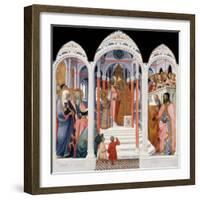 The Presentation of the Virgin-Paolo Di Giovanni Fei-Framed Giclee Print