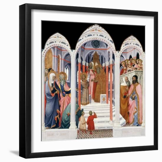 The Presentation of the Virgin-Paolo Di Giovanni Fei-Framed Giclee Print