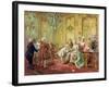 The Presentation of the Young Mozart to Mme De Pompadour at Versailles in 1763-Vicente De Paredes-Framed Giclee Print