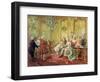 The Presentation of the Young Mozart to Mme De Pompadour at Versailles in 1763-Vicente De Paredes-Framed Giclee Print