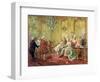 The Presentation of the Young Mozart to Mme De Pompadour at Versailles in 1763-Vicente De Paredes-Framed Giclee Print