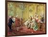 The Presentation of the Young Mozart to Mme De Pompadour at Versailles in 1763-Vicente De Paredes-Framed Giclee Print