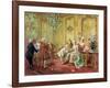 The Presentation of the Young Mozart to Mme De Pompadour at Versailles in 1763-Vicente De Paredes-Framed Giclee Print