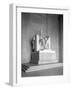 The President Abraham Lincoln statue inside the Lincoln Memorial.-Vernon Lewis Gallery-Framed Photographic Print