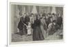 The President's Public Reception at the White House, Washington-Henry Charles Seppings Wright-Framed Giclee Print