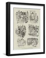 The Presidential Crisis in France-null-Framed Giclee Print