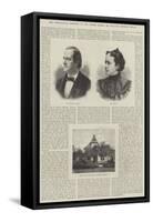 The Presidential Election in the United States, Mr William Jennings Bryan-null-Framed Stretched Canvas