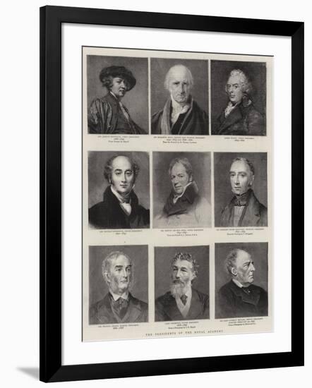 The Presidents of the Royal Academy-Thomas Lawrence-Framed Giclee Print