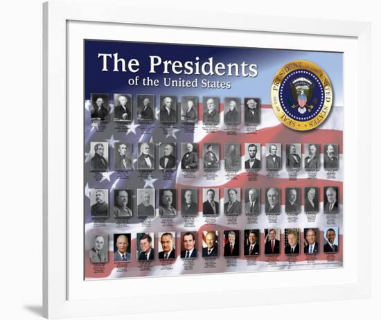 The Presidents-null-Framed Art Print