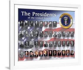 The Presidents-null-Framed Art Print