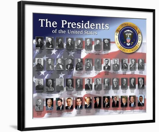 The Presidents-null-Framed Art Print