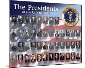 The Presidents-null-Mounted Art Print