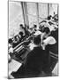 The Press Box at the Berlin Olympics, 1936-null-Mounted Photographic Print