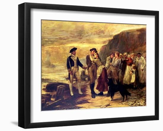 The Press Gang-Robert Morley-Framed Giclee Print