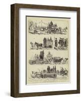 The Preston Guild Festival, the Trophies in the Trades Procession-Charles Edwin Fripp-Framed Giclee Print