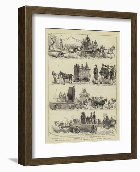 The Preston Guild Festival, the Trophies in the Trades Procession-Charles Edwin Fripp-Framed Giclee Print