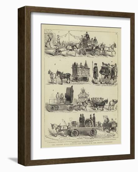 The Preston Guild Festival, the Trophies in the Trades Procession-Charles Edwin Fripp-Framed Giclee Print