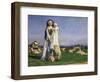 The Pretty Baa-Lambs, 1852-Ford Madox Brown-Framed Giclee Print