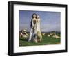 The Pretty Baa-Lambs, 1852-Ford Madox Brown-Framed Giclee Print