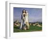 The Pretty Baa-Lambs, 1852-Ford Madox Brown-Framed Giclee Print