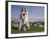 The Pretty Baa-Lambs, 1852-Ford Madox Brown-Framed Giclee Print