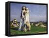 The Pretty Baa-Lambs, 1852-Ford Madox Brown-Framed Stretched Canvas