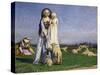 The Pretty Baa-Lambs, 1852-Ford Madox Brown-Stretched Canvas