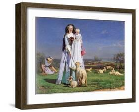 The Pretty Baa-Lambs, 1859-Ford Madox Brown-Framed Giclee Print