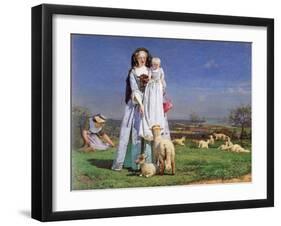 The Pretty Baa-Lambs, 1859-Ford Madox Brown-Framed Giclee Print