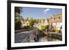 The pretty Cotswolds village of Castle Combe, north Wiltshire, England, United Kingdom, Europe-Julian Elliott-Framed Photographic Print