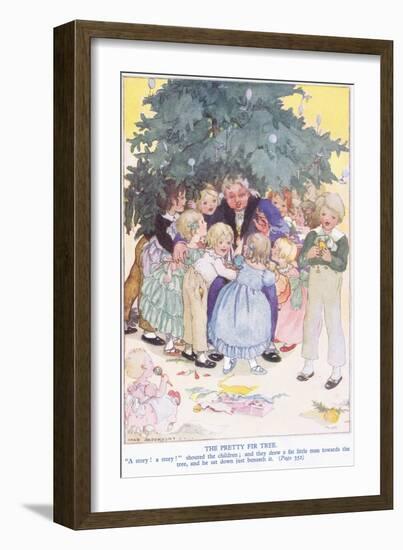 The Pretty Fir Tree-Anne Anderson-Framed Giclee Print