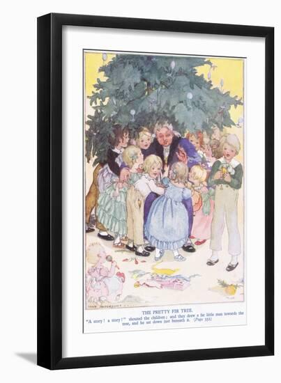 The Pretty Fir Tree-Anne Anderson-Framed Giclee Print