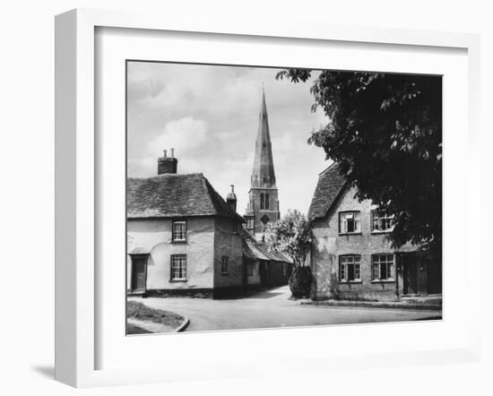 The Pretty Village of Spaldwick, Cambridgeshire, England-null-Framed Photographic Print