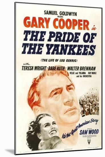 The Pride of the Yankees, 1942, Directed by Sam Wood-null-Mounted Giclee Print