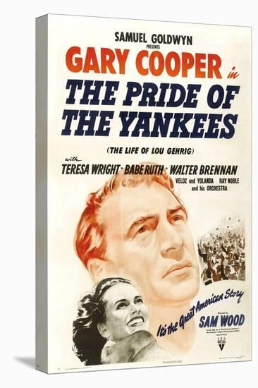 The Pride of the Yankees, 1942, Directed by Sam Wood-null-Stretched Canvas