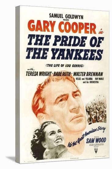 The Pride of the Yankees, 1942, Directed by Sam Wood-null-Stretched Canvas